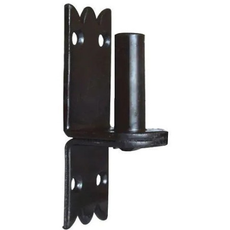 Zaczep budowlany uchwyt 11x120/4,0 Czarny